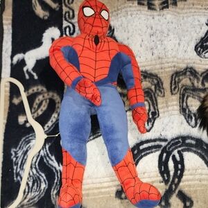 Red and Blue Spider-Man Plush Toy